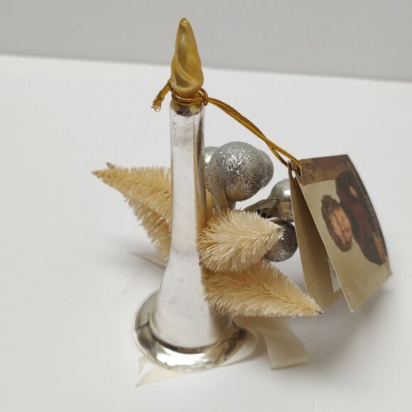 Bethany Lowe Designs Platinum Candle Tree Topper - Picture 4 of 6